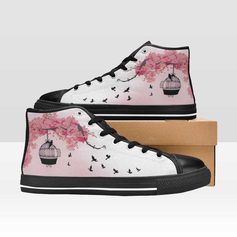 Canvas High Top Shoes | High Top Shoes | Fashion Behold