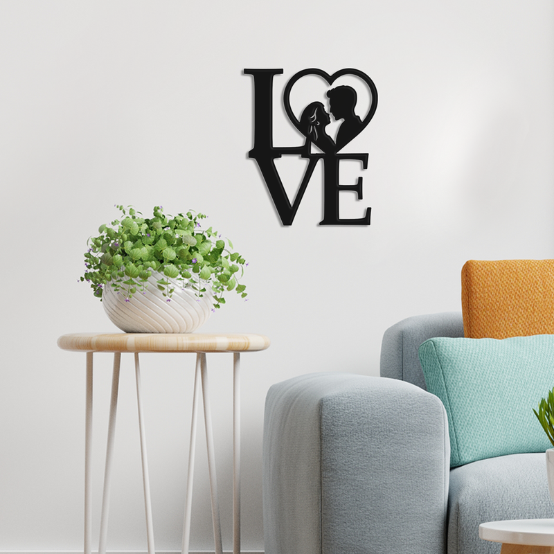 Cherish your special moments with this LOVE and Last Name sign.