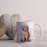 Explore our collection of custom ceramic coffee mugs with dog prints