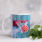 Unique basketball fan collector's coffee cups