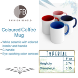 Treat yourself or a loved one to the luxury of personalized elegance with this exceptional coffee mug, a thoughtful and unique gift.