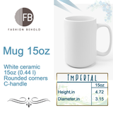 Elevate Your Coffee Time with Our Custom White Ceramic Mug