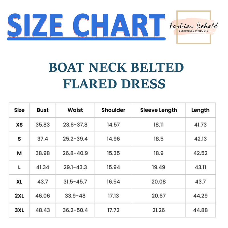 Boat Neck Dress