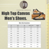 Dragon Power Canvas Shoes | Men's High Top Shoes | Fashion Behold