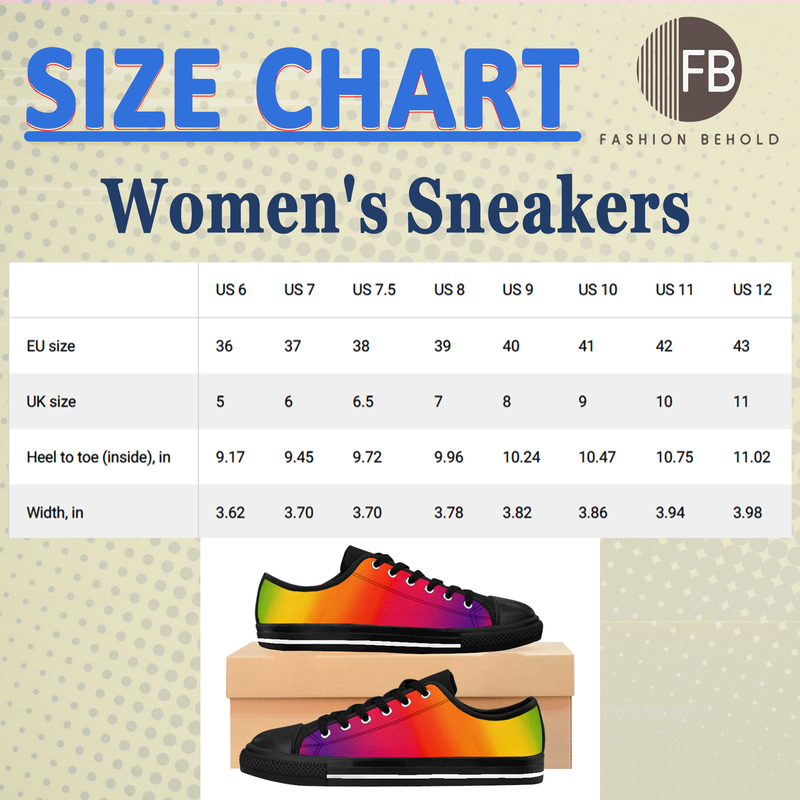Women's Low Top Sneakers | Women Canvas Shoes | Fashion Behold