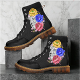 Lace up Shoes Women's | Canvas Women's Boots | Fashion Behold
