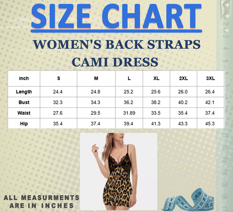 Women's Back Straps Cami Dress With Lace